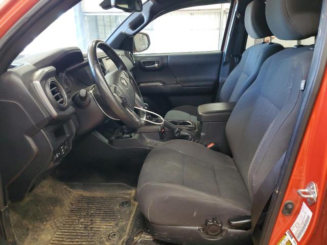3TMCZ5AN6JM181520 - 2018 TOYOTA TACOMA DOUBLE CAB 橙色 照片 7