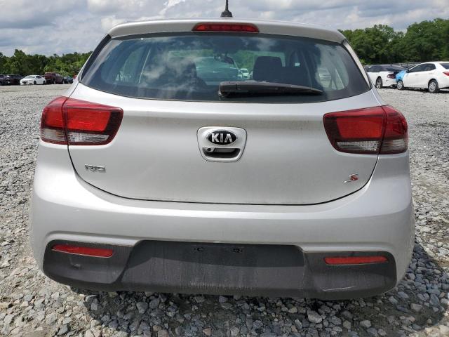 3KPA25AB8JE046289 - 2018 KIA RIO LX SILVER photo 6