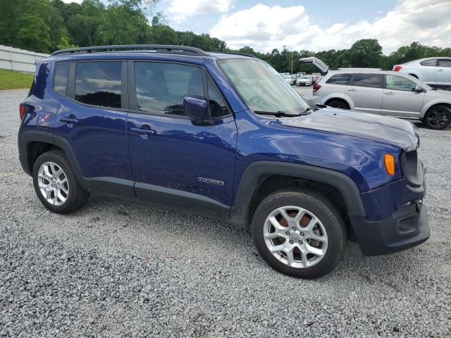 ZACCJBBB8JPH74822 - 2018 JEEP RENEGADE LATITUDE BLUE photo 4