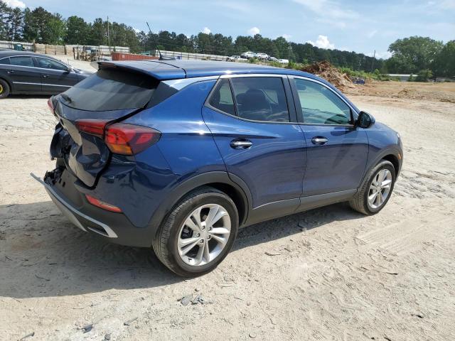 KL4MMBS29NB024593 - 2022 BUICK ENCORE GX PREFERRED BLUE photo 3