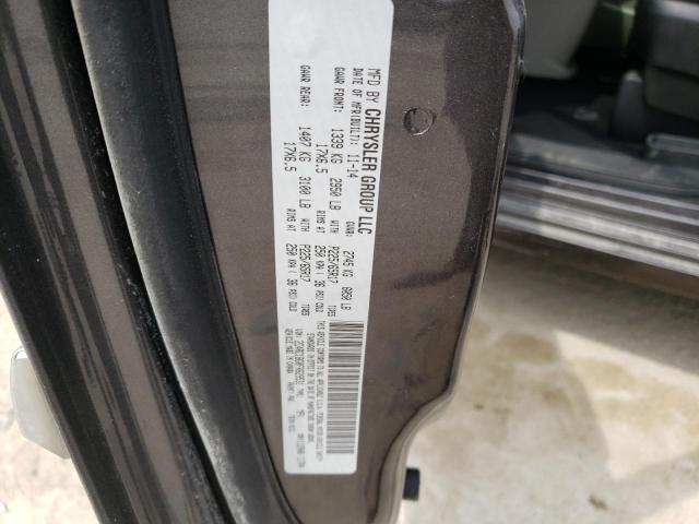 2C4RC1BG0FR629531 - 2015 CHRYSLER TOWN & COU TOURING 灰色 照片 14