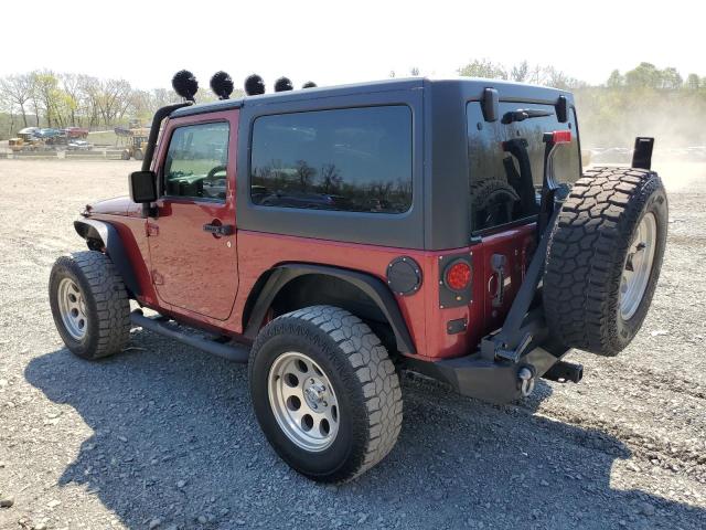 1C4AJWAG7CL105511 - 2012 JEEP WRANGLER SPORT RED photo 2