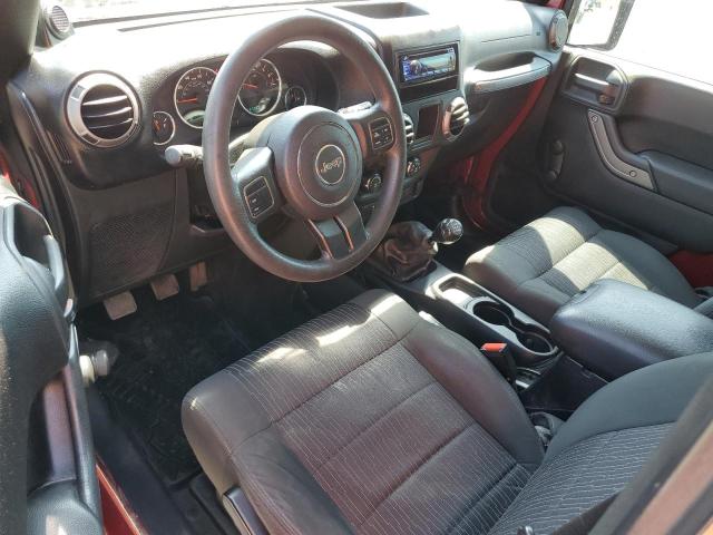 1C4AJWAG7CL105511 - 2012 JEEP WRANGLER SPORT RED photo 8