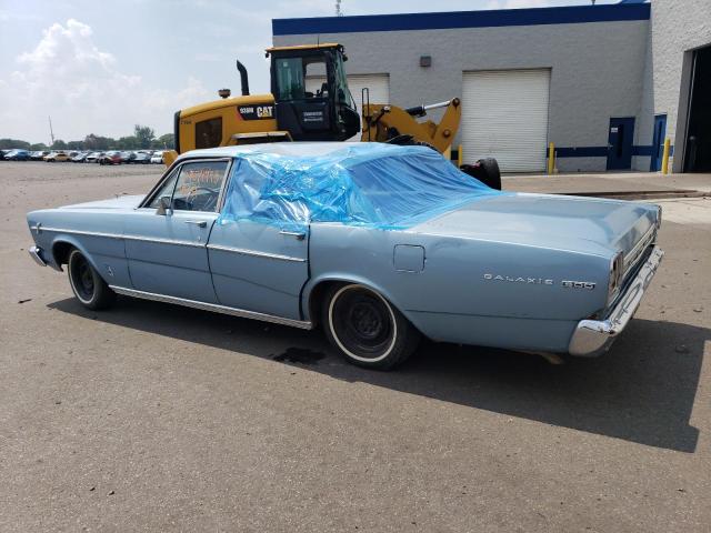 6P62X129562 - 1966 FORD GALAXY BLUE photo 2