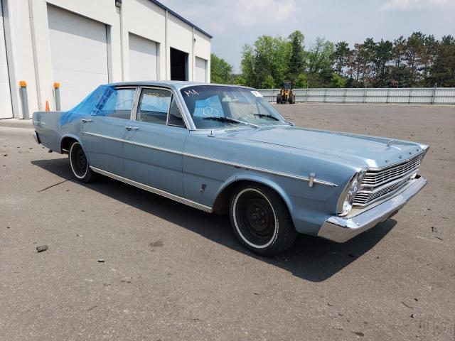 6P62X129562 - 1966 FORD GALAXY BLUE photo 4