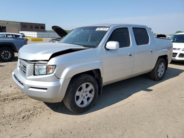 2HJYK165X6H530353 - 2006 HONDA RIDGELINE RTL SILVER photo 1