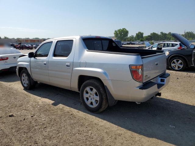 2HJYK165X6H530353 - 2006 HONDA RIDGELINE RTL SILVER photo 2