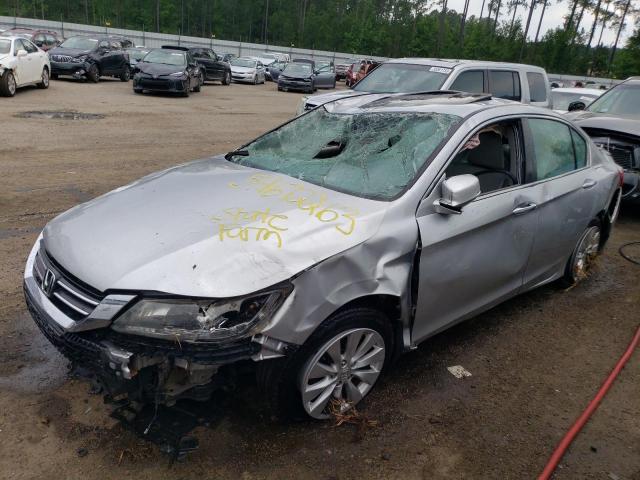 1HGCR2F86EA187517 - 2014 HONDA ACCORD EXL GRAY photo 1