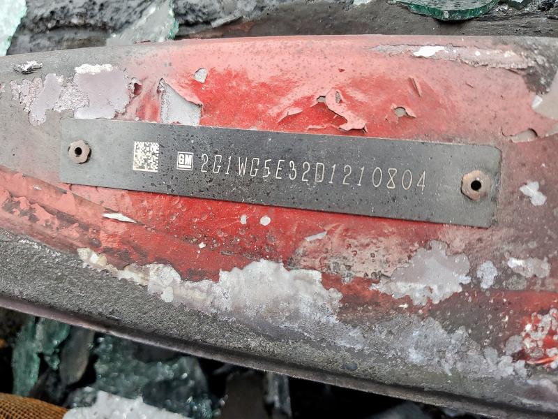 2G1WG5E32D1210804 - 2013 CHEVROLET IMPALA LT 红色 照片 12