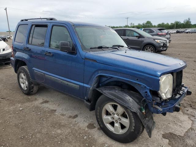 1J8GN28K09W537200 - 2009 JEEP LIBERTY SPORT BLUE photo 4