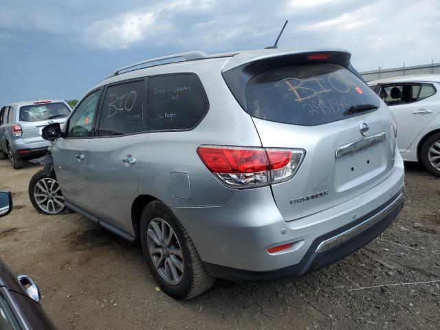 5N1AR2MNXDC681439 - 2013 NISSAN PATHFINDER S SILVER photo 2