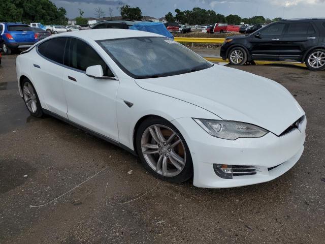 5YJSA1H1XEFP64357 - 2014 TESLA MODEL S Սպիտակ լուսանկար 4