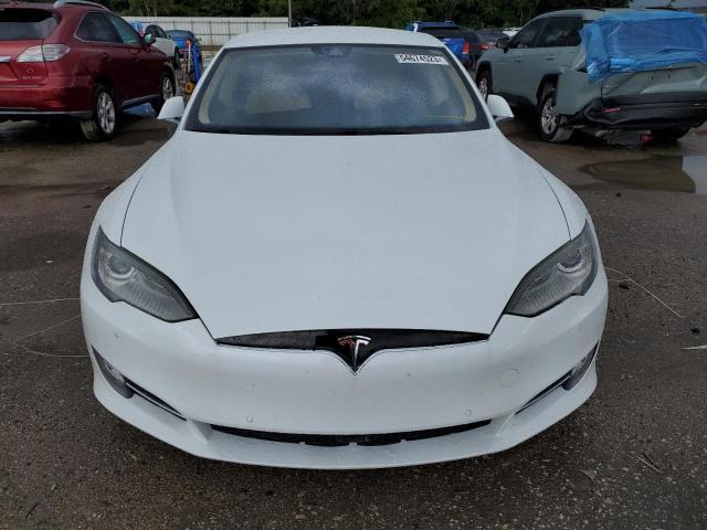 5YJSA1H1XEFP64357 - 2014 TESLA MODEL S Սպիտակ լուսանկար 5