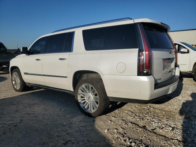 1GYS4KKJ5JR221423 - 2018 CADILLAC ESCALADE ESV PLATINUM თეთრი ფოტო 2
