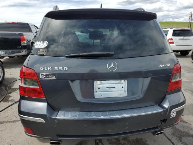 WDCGG8HB0AF394722 - 2010 MERCEDES-BENZ GLK 350 4MATIC CHARCOAL photo 6