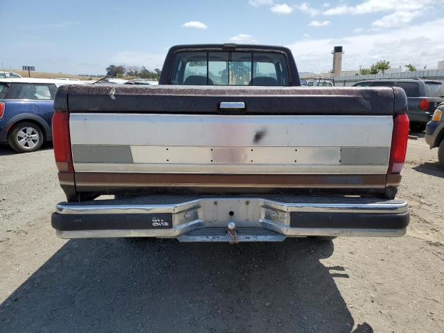 1FTHX25G4MKB10737 - 1991 FORD F250 TWO TONE photo 6