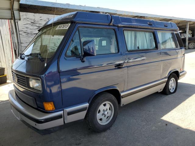 WV2TB0251MG010471 - 1991 VOLKSWAGEN VANAGON MULTIVAN BLUE photo 1