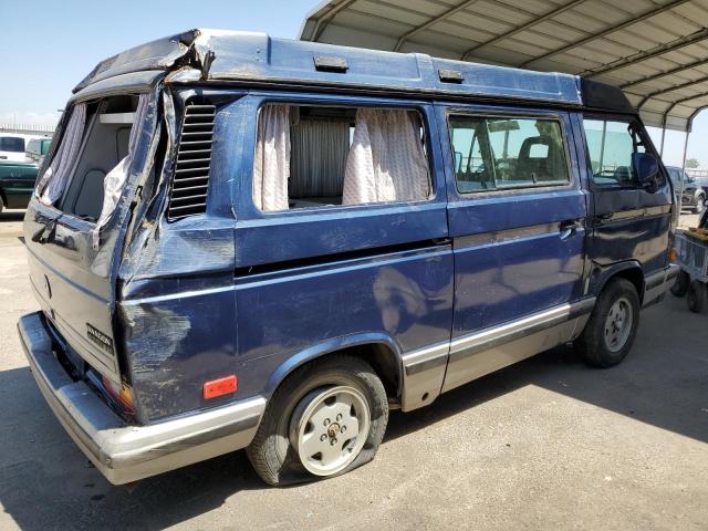 WV2TB0251MG010471 - 1991 VOLKSWAGEN VANAGON MULTIVAN BLUE photo 3