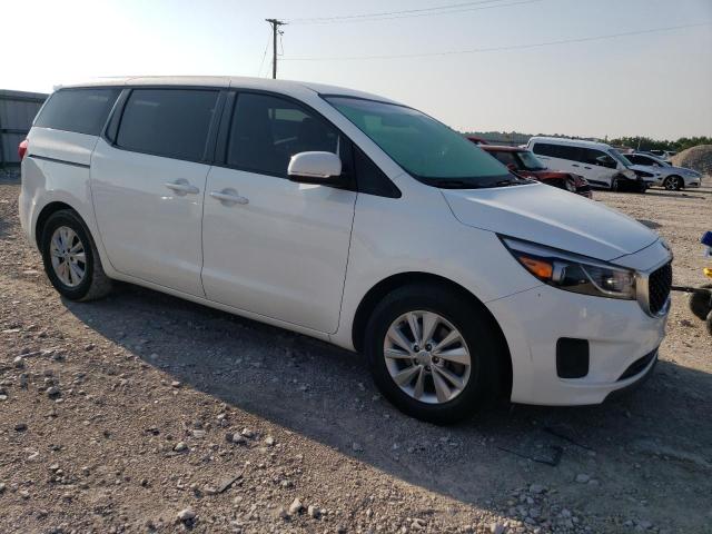 KNDMA5C12G6125525 - 2016 KIA SEDONA L WHITE photo 4