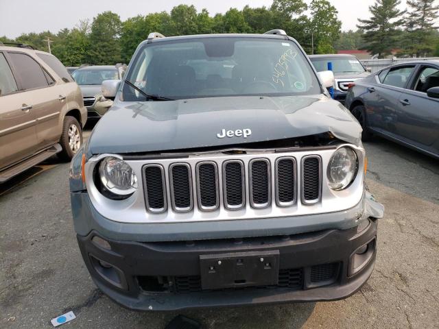 ZACCJBDBXJPH16904 - 2018 JEEP RENEGADE LIMITED GRAY photo 5