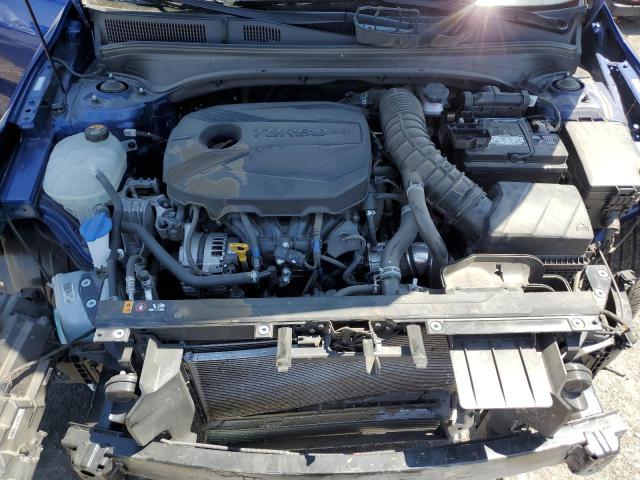 3KPF44AC7ME274470 - 2021 KIA FORTE GT BLUE photo 11