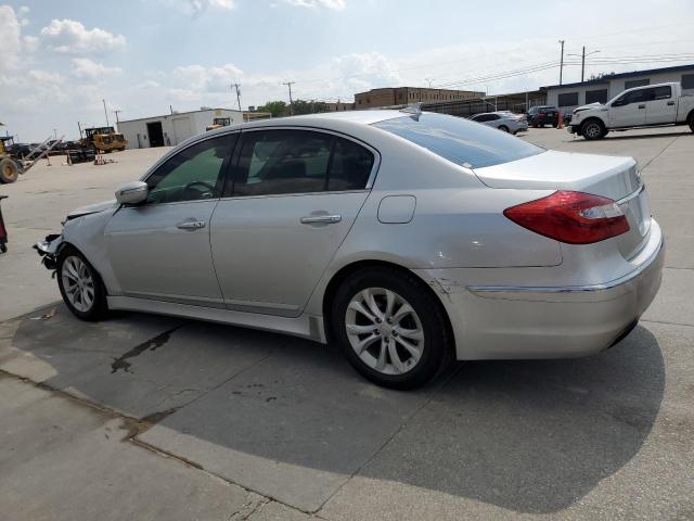 KMHGC4DD8DU255368 - 2013 HYUNDAI GENESIS 3.8L SILVER photo 2