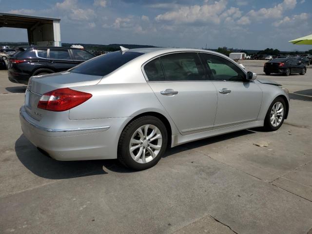 KMHGC4DD8DU255368 - 2013 HYUNDAI GENESIS 3.8L SILVER photo 3