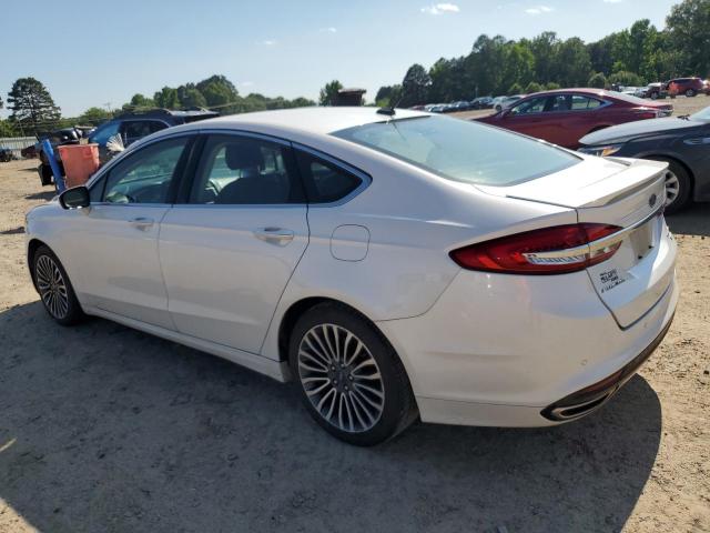 3FA6P0K9XHR184608 - 2017 FORD FUSION TITANIUM WHITE photo 2