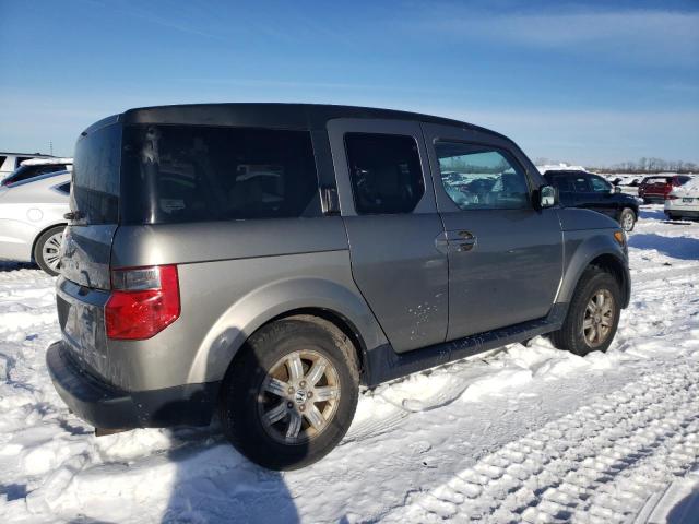 5J6YH28758L003974 - 2008 HONDA ELEMENT EX GRAY photo 3