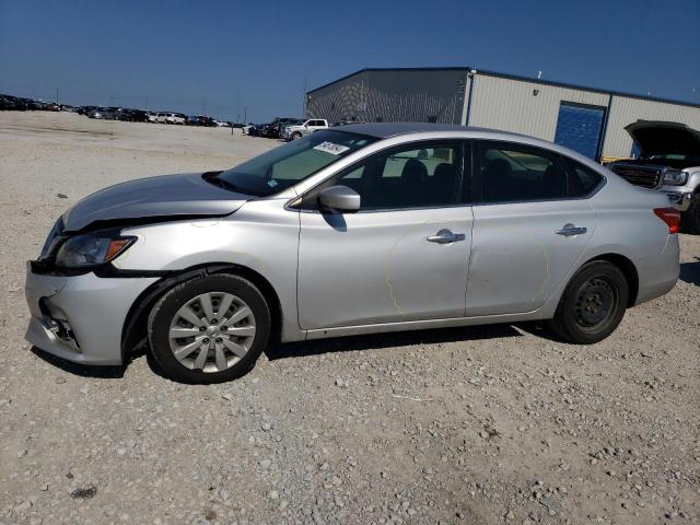 3N1AB7AP3HL642183 - 2017 NISSAN SENTRA S SILVER photo 1