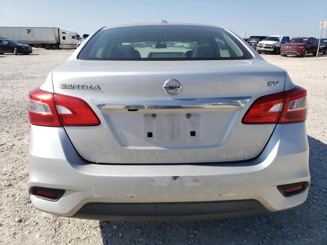 3N1AB7AP3HL642183 - 2017 NISSAN SENTRA S SILVER photo 6