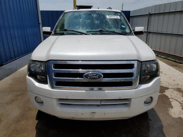 1FMJU1K51CEF24316 - 2012 FORD EXPEDITION LIMITED WHITE photo 5