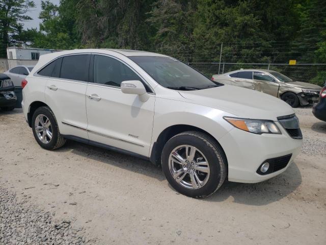 5J8TB4H50FL024001 - 2015 ACURA RDX TECHNOLOGY WHITE photo 4