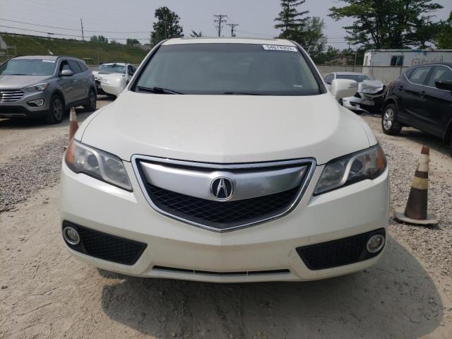 5J8TB4H50FL024001 - 2015 ACURA RDX TECHNOLOGY WHITE photo 5