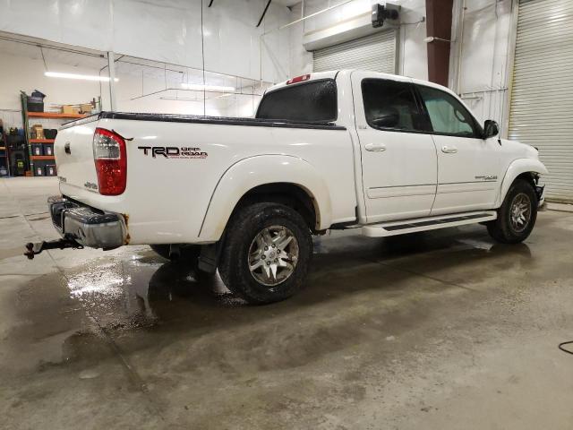 5TBDT44135S500928 - 2005 TOYOTA TUNDRA DOUBLE CAB SR5 WHITE photo 3