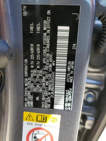 JTJBJRBZXH2052643 - 2017 LEXUS NX 300H GRAY photo 13