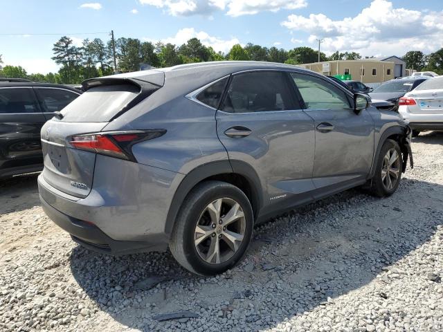 JTJBJRBZXH2052643 - 2017 LEXUS NX 300H GRAY photo 3