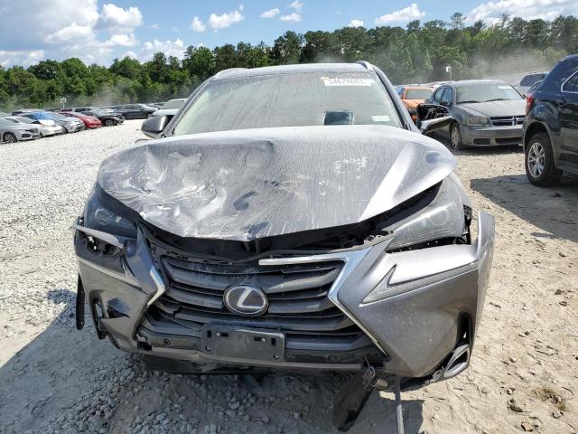 JTJBJRBZXH2052643 - 2017 LEXUS NX 300H GRAY photo 5