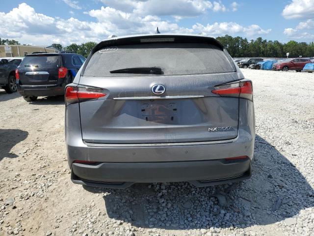 JTJBJRBZXH2052643 - 2017 LEXUS NX 300H GRAY photo 6