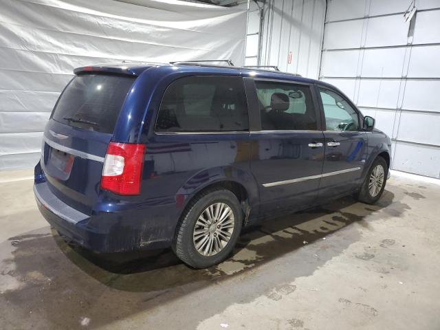 2C4RC1CG9FR673851 - 2015 CHRYSLER TOWN & COU TOURING L BLUE photo 3