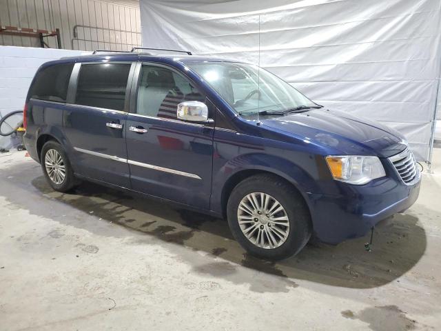 2C4RC1CG9FR673851 - 2015 CHRYSLER TOWN & COU TOURING L BLUE photo 4