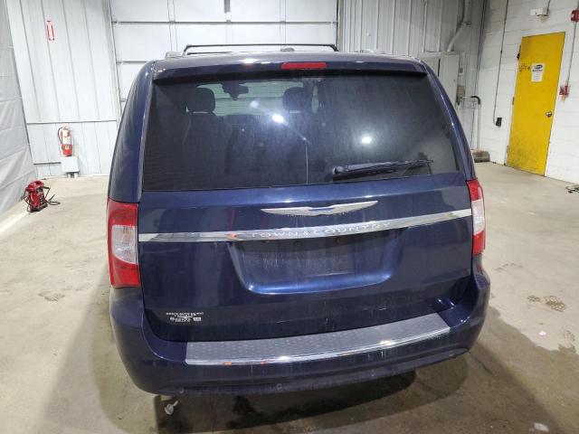 2C4RC1CG9FR673851 - 2015 CHRYSLER TOWN & COU TOURING L BLUE photo 6