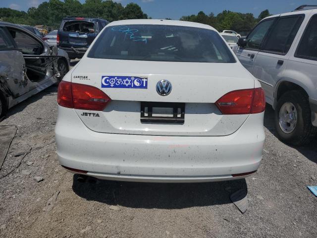 3VW2K7AJ1EM287921 - 2014 VOLKSWAGEN JETTA BASE أبيض صورة 6