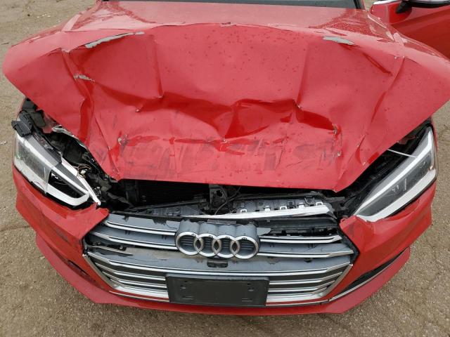 WAUC4CF58KA070166 - 2019 AUDI S5 PRESTIGE RED photo 11