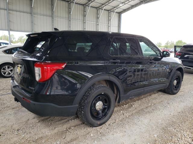 1FM5K8ABXRGA00263 - 2024 FORD EXPLORER POLICE INTERCEPTOR BLACK photo 3