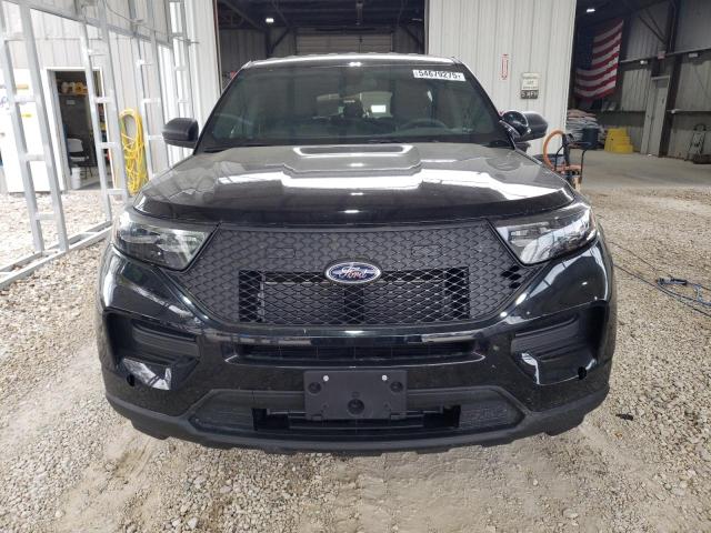 1FM5K8ABXRGA00263 - 2024 FORD EXPLORER POLICE INTERCEPTOR BLACK photo 5