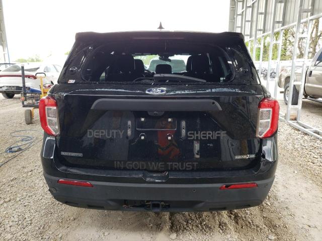 1FM5K8ABXRGA00263 - 2024 FORD EXPLORER POLICE INTERCEPTOR BLACK photo 6