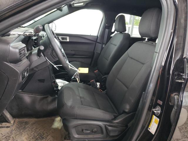 1FM5K8ABXRGA00263 - 2024 FORD EXPLORER POLICE INTERCEPTOR BLACK photo 7