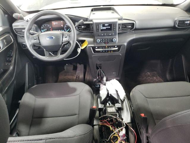 1FM5K8ABXRGA00263 - 2024 FORD EXPLORER POLICE INTERCEPTOR BLACK photo 8
