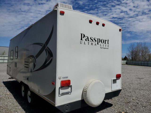 4YDT23828ET412197 - 2014 KEYSTONE PASSPORT WHITE photo 3